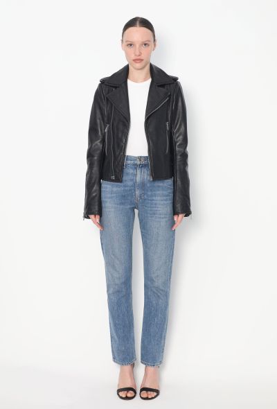 Balenciaga Classic Lambskin Biker Jacket - 2 Balenciaga Classic Lambskin Biker Jacket - 2