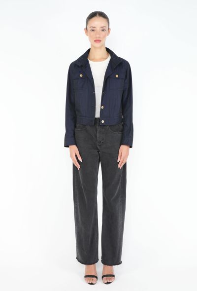 Saint Laurent '70s Flannel-lined Harrington Jacket - 2