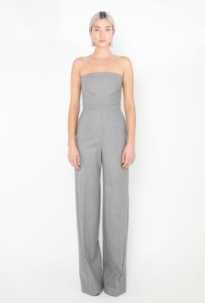 Pleated Bustier Jumpsuit - 2 Pleated Bustier Jumpsuit - 2