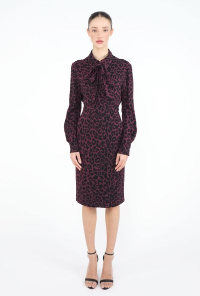 Miu Miu 2015 Leopard Lavallière Ensemble - 1