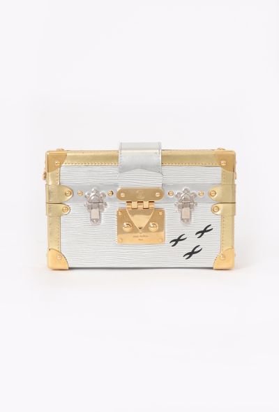 Louis Vuitton Metallic Petite Malle Bag - 1 Louis Vuitton Metallic Petite Malle Bag - 1
