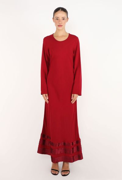 Comme des Garçons Tiered Trim Maxi Dress, 1993 - 2