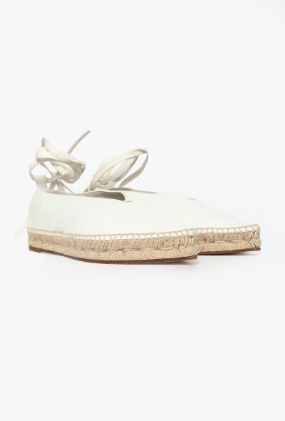 Céline Lace-Up Babouche Espadrilles, 2016 - 2