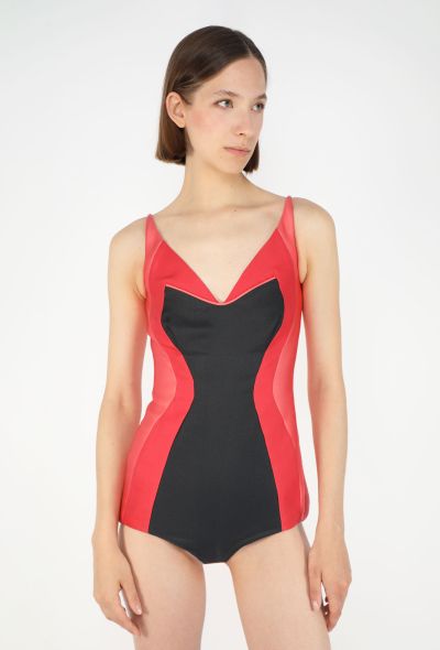 Prada S/S 2012 Sculpted Silk Bodysuit - 1