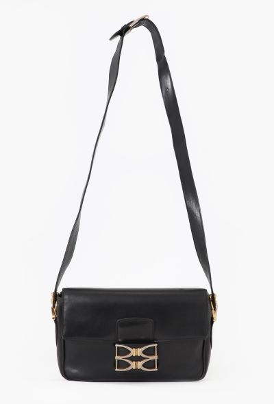 Céline '70s Black Box Shoulder Bag - 1 Céline '70s Black Box Shoulder Bag - 1