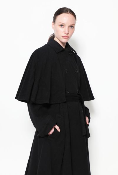                                         Early '70s Belted Cape Coat-2
