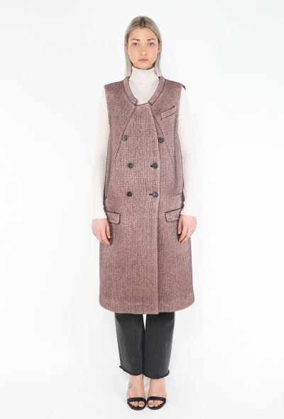 Prada CAMPAIGN F/W 2007 Sculpted Gilet Coat - 1