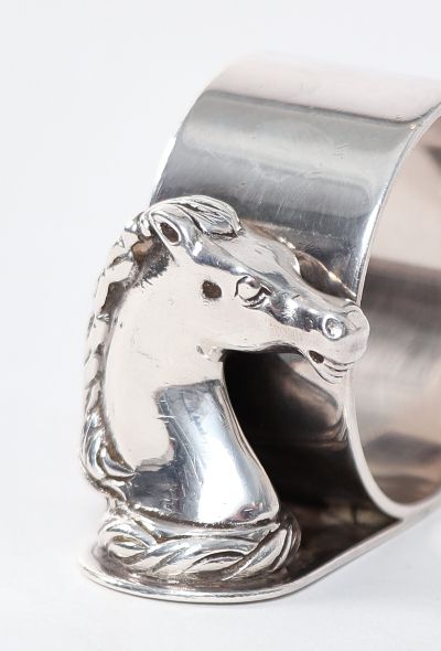 Hermès 1960s Ravinet d'Enfert Silver Napkin Ring - 2 Hermès 1960s Ravinet d'Enfert Silver Napkin Ring - 2