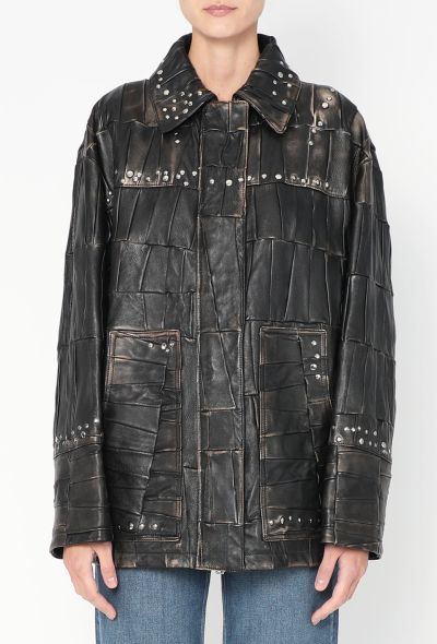 Prada S/S 2024 Studded Leather Jacket - 1 Prada S/S 2024 Studded Leather Jacket - 1