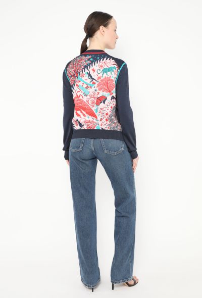 Hermès 2024 'Sous Le Charme d'Orphee' Cardigan - 2 Hermès 2024 'Sous Le Charme d'Orphee' Cardigan - 2