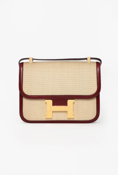 Hermès Vintage Constance 23 Crinoline & Rouge H Box - 1