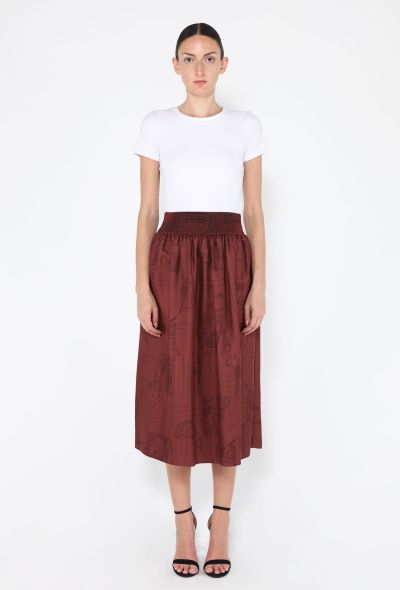 Hermès Silk En Désordre Finesse Skirt, 2024 - 1