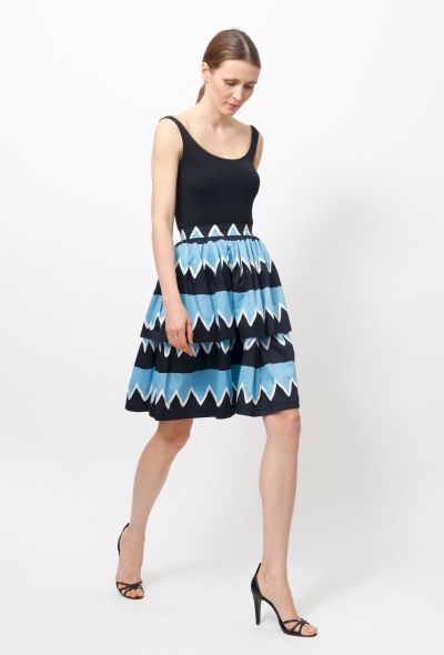 Saint Laurent S/S 1980 Tiered Skirt - 1