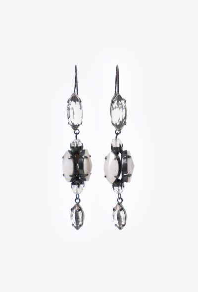 Jean Paul Gaultier Glass Chandelier Earrings - 1
