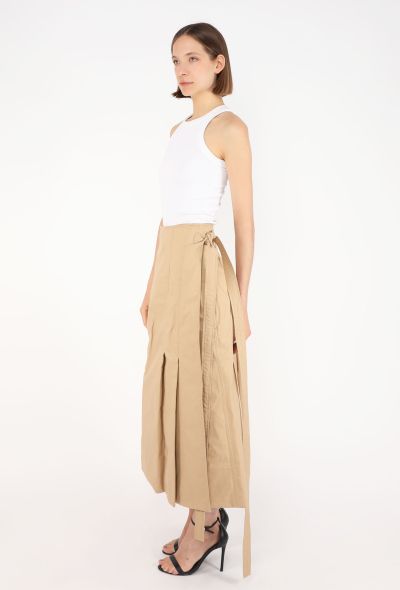 Céline Pleated Wrap Skirt, Pre-Fall 2017 - 1