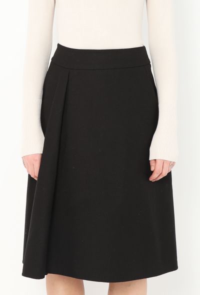 Jil Sander S/S 2013 Pleated Wrap Skirt - 1 Jil Sander S/S 2013 Pleated Wrap Skirt - 1