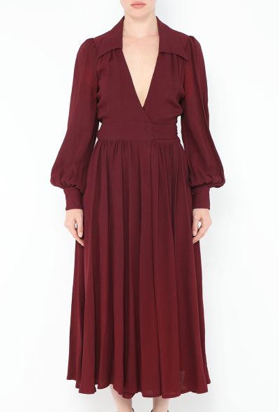 Ossie Clark Early '70s Crêpe Wrap Dress - 2