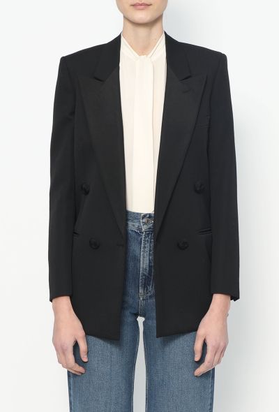Saint Laurent S/S 2019 Smoking Blazer - 1 Saint Laurent S/S 2019 Smoking Blazer - 1