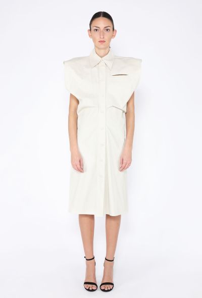 Bottega Veneta S/S 2020 Cap Sleeve Shirt Dress - 1
