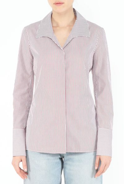 The Row 2022 Peg Striped Shirt - 1