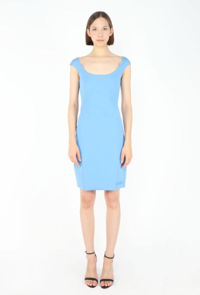 Miu Miu F/W 2024 Poplin Sheath Dress - 1