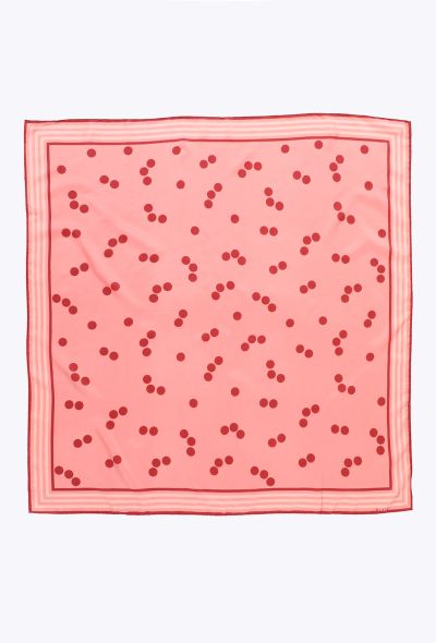 Alaïa 1991 Polka Dot Silk Foulard - 2 Alaïa 1991 Polka Dot Silk Foulard - 2