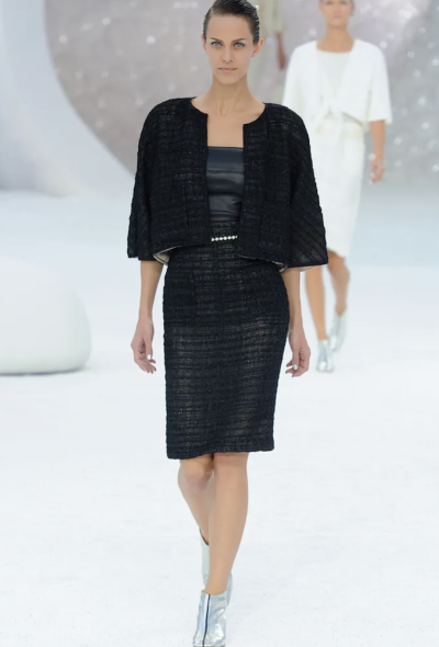 Chanel S/S 2012 Iridescent Bouclé Tweed Set - 2 Chanel S/S 2012 Iridescent Bouclé Tweed Set - 2