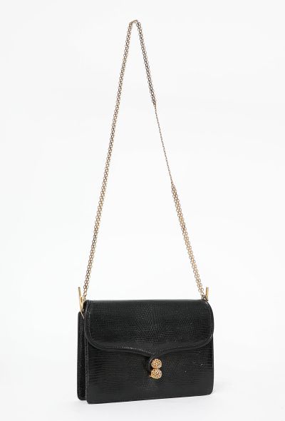 Gucci '70s Lizard Shoulder Bag - 2 Gucci '70s Lizard Shoulder Bag - 2