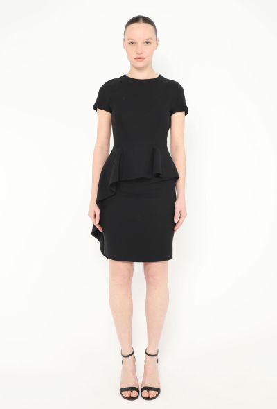 Dior Asymmetrical Ruffled Peplum Dress - 1 Dior Asymmetrical Ruffled Peplum Dress - 1