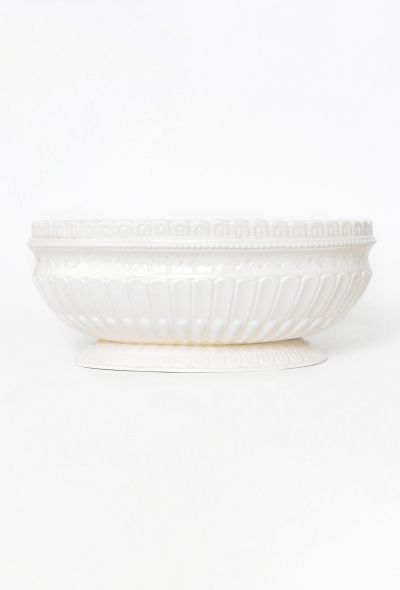 Dior '60s Scalloped Porcelain Serving Bowl - 1 Dior '60s Scalloped Porcelain Serving Bowl - 1