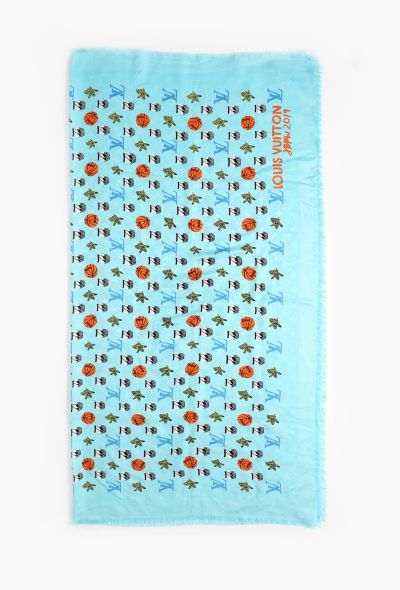 Louis Vuitton 2019 Limited Edition Jacquard Shawl - 1 Louis Vuitton 2019 Limited Edition Jacquard Shawl - 1