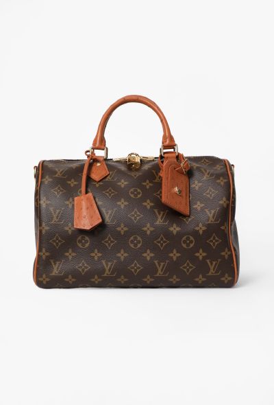 Louis Vuitton Monogram Boho Speedy Soft 30 Ostrich, S/S 2025 - 1