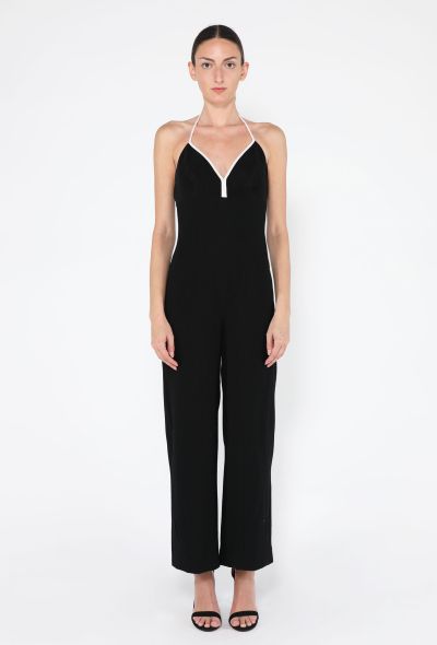 Chanel Bicolor Halter Jumpsuit, S/S 1995 - 1