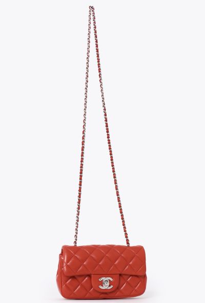 Chanel Red Mini Rectangular Timeless Bag - 2 Chanel Red Mini Rectangular Timeless Bag - 2