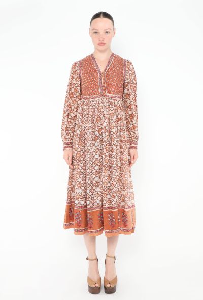 World Treasures Authentic Indian Block Print Dress - 1 World Treasures Authentic Indian Block Print Dress - 1