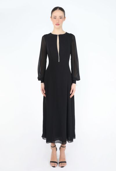 Saint Laurent Fall 2010 Keyhole Column Dress - 1