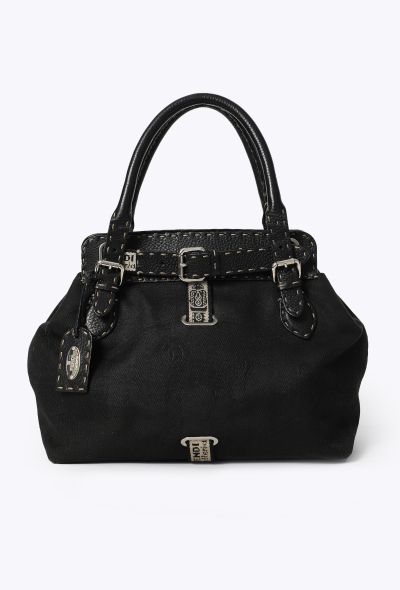 Fendi Vintage Selleria Borghese Bag - 1