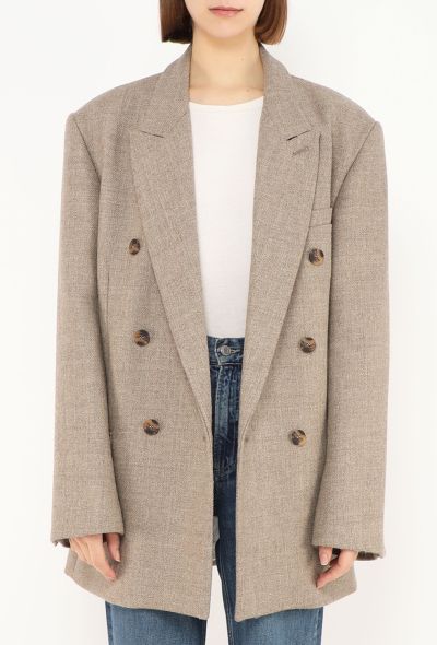 Róhe 2022 Alix Double-Breasted Blazer - 1 Róhe 2022 Alix Double-Breasted Blazer - 1