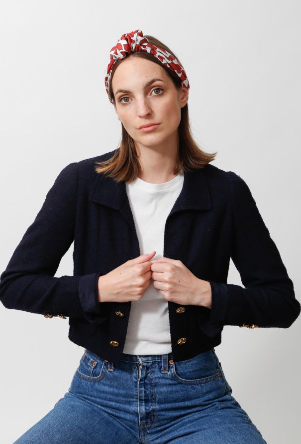 Handmade Iconic Tom Ford Lip Print Scarf Turban Authentic & Vintage