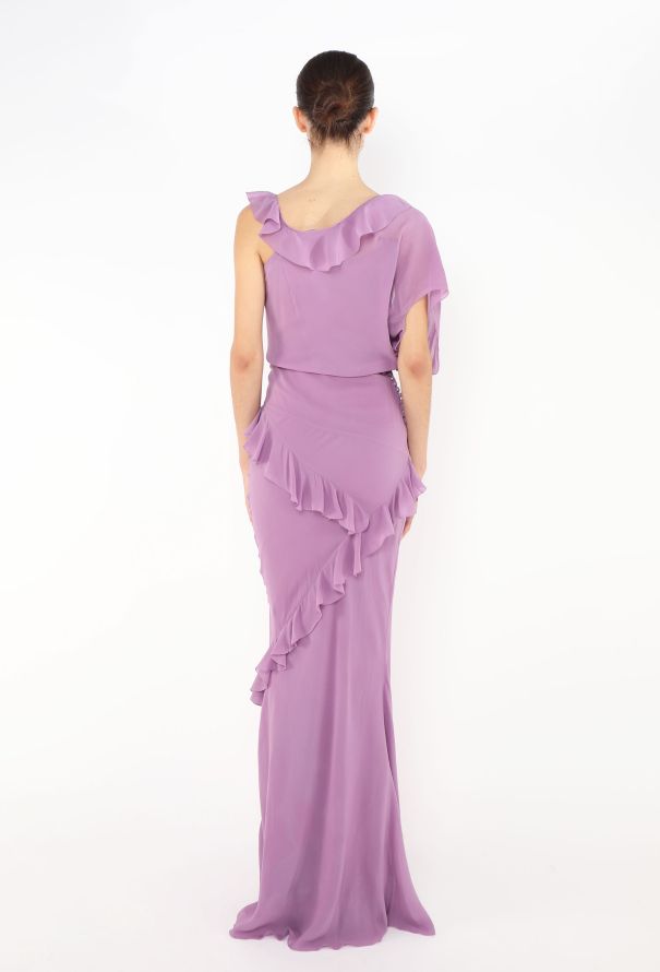 John Galliano STUNNING 2002 Bias Silk Flamenco Gown - 7