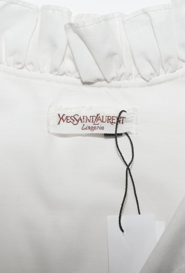 Saint Laurent '70s Ruffled Peasant Nightgown - 5