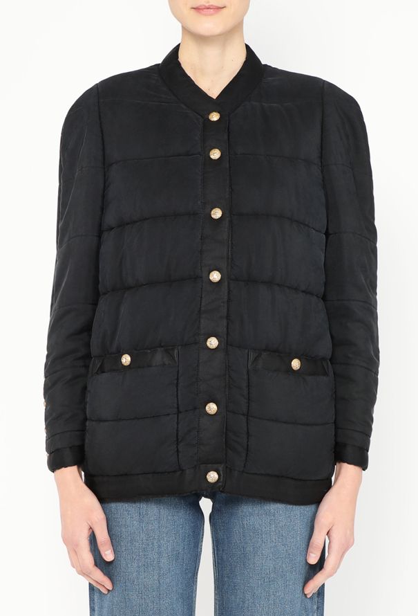 Chanel COLLECTOR F/W 1990 Quilted Puffer Jacket - 1