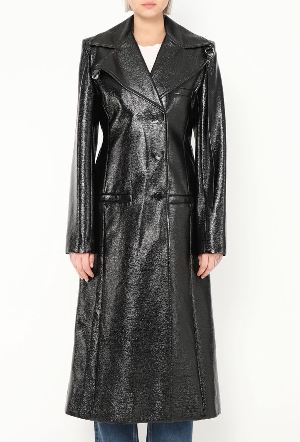Courrèges 2024 Vinyl Buckle Trench Coat - 5 Courrèges 2024 Vinyl Buckle Trench Coat - 5