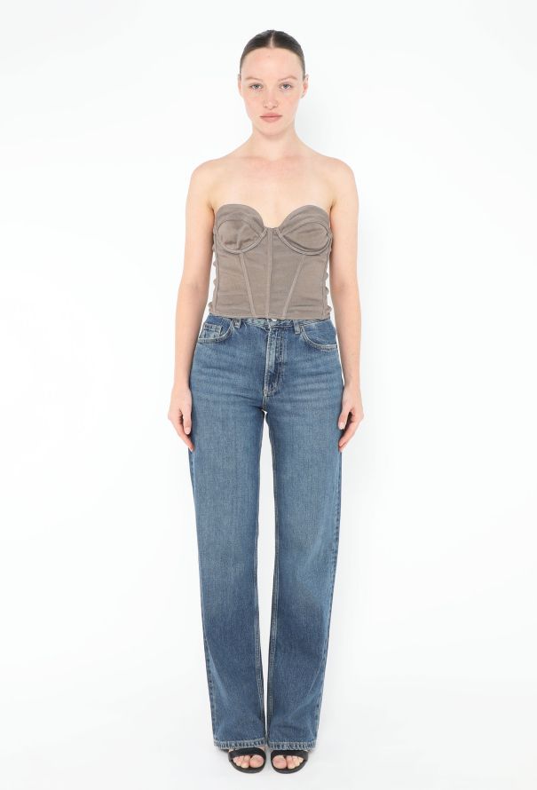 Alaïa 1990 Bustier Corset Top - 2 Alaïa 1990 Bustier Corset Top - 2