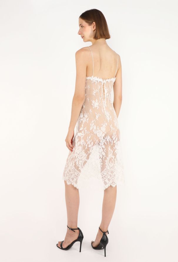 Jean-Louis Scherrer Chantilly Slip Dress - 4