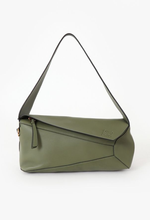 Loewe Avocado Puzzle Hobo Bag - 1