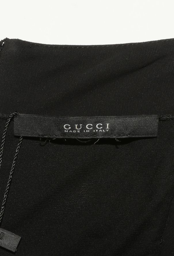 Gucci Embellished Chainlink Trim Dress - 4 Gucci Embellished Chainlink Trim Dress - 4