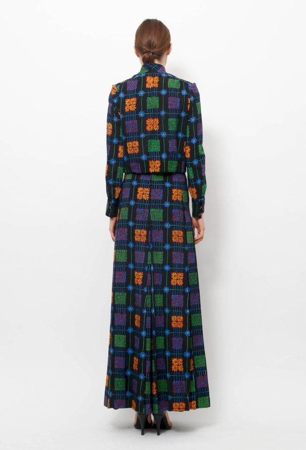Jean-Louis Scherrer '70s Floral Ensemble - 4