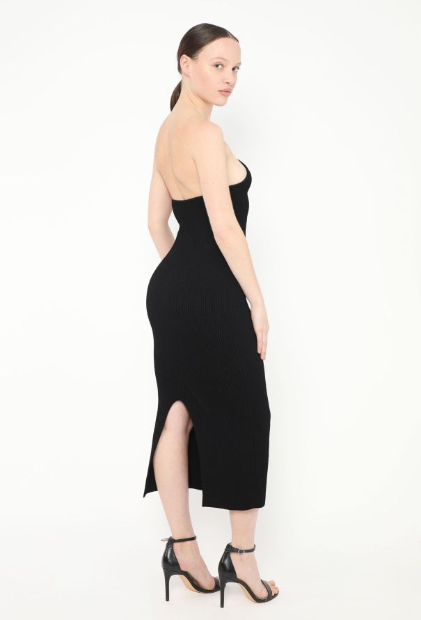 Khaite 2023 Ribbed Rumer Bodycon Dress - 4 Khaite 2023 Ribbed Rumer Bodycon Dress - 4