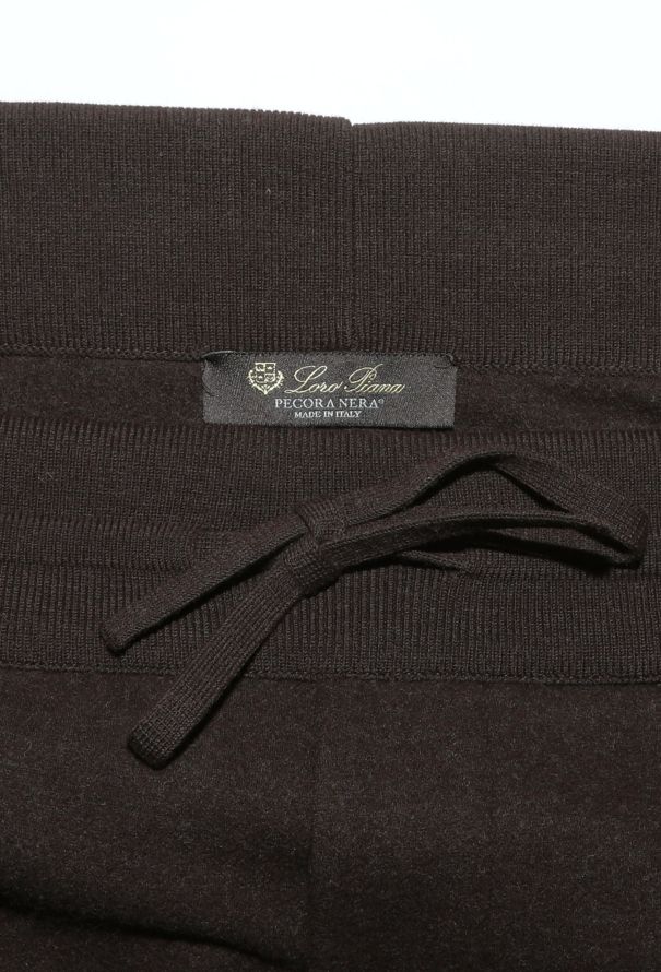 Loro Piana Pecora Nera Rassa Fleece Joggers - 4